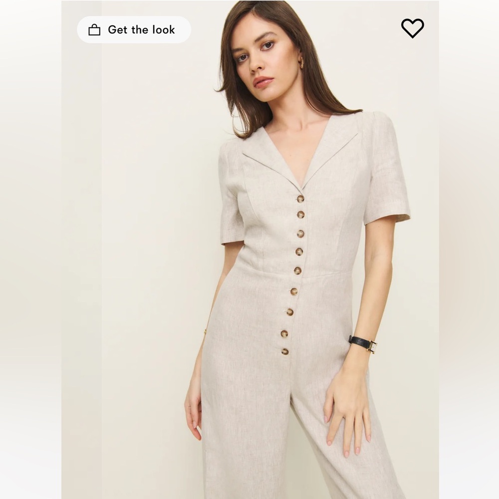 Elegant Cream Jumpsuit